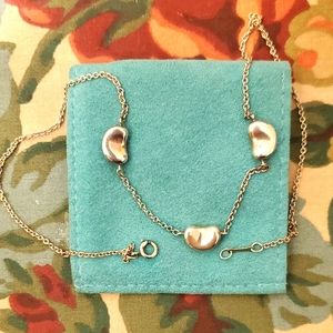 Tiffany & Co Elsa Peretti Bean Necklace 3 Bean